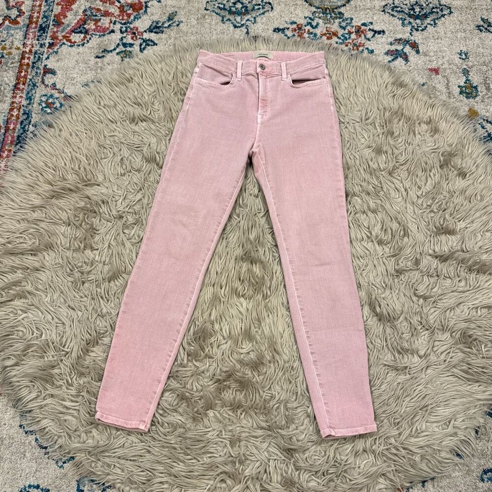 Baldwin karlie high rise skinny pink jeans size 29